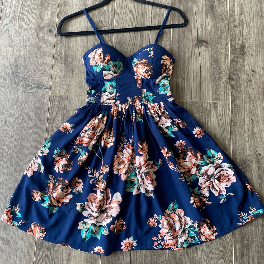 Floral Flowy Mini Dress